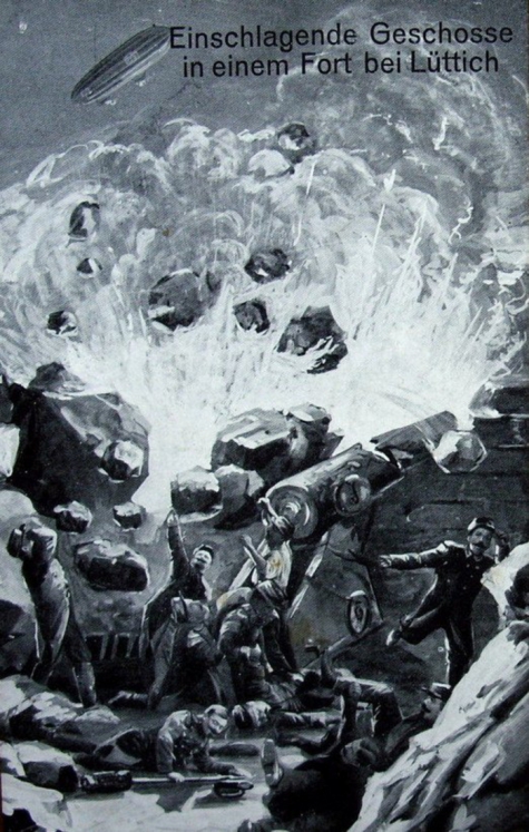 Bombardementen forten Luik, 1914