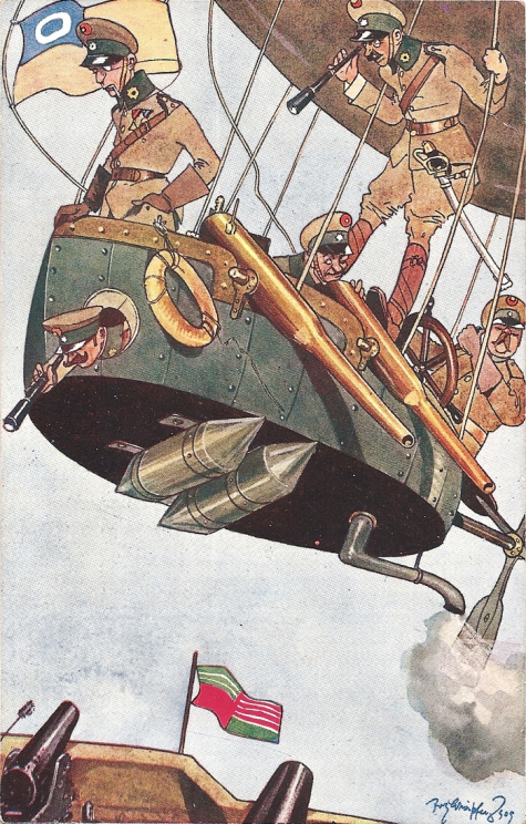 Militair gebruik zeppelin, 1909