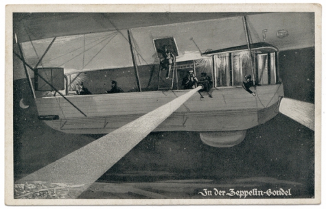 In de zeppelingondel, 1914