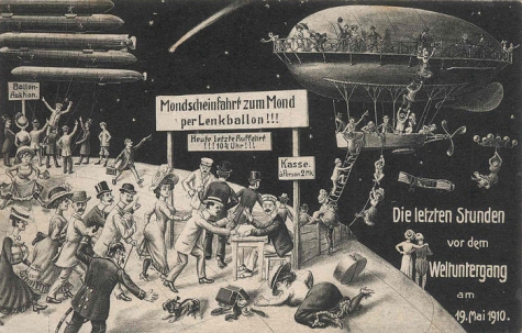 De laatste uren voor de wereld vergaat, 1910