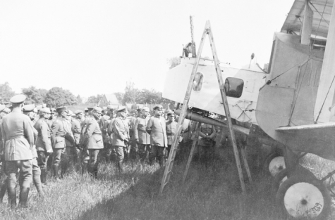 Neus van een Gotha Vliegtuig, 1915