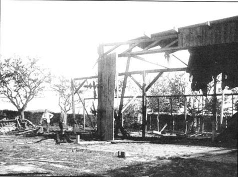 Vernielde vliegloods, 1916
