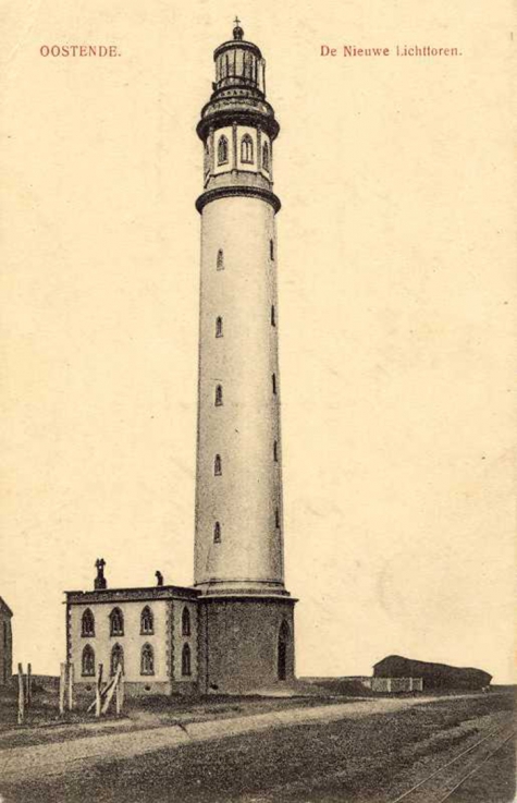 Vuurtoren van Oostende, lichtbaken en oriënteringspunt, 1915