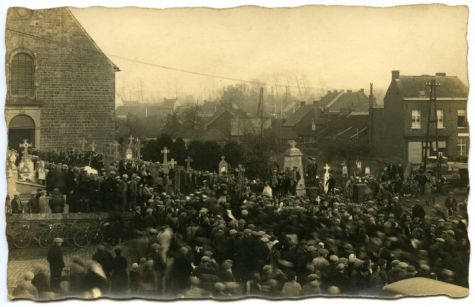 Begrafenis van Zigeunerkoningin, Sint-Lievens-Houtem, 1931