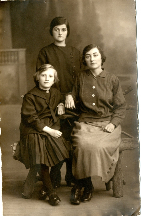 Hongaarse vluchteling Gisèle bij de familie Pycke, Bavegem, 1922-1923