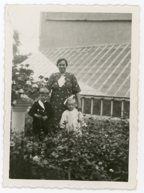 Tussen de rozen, Oosterzele, jaren 1940
