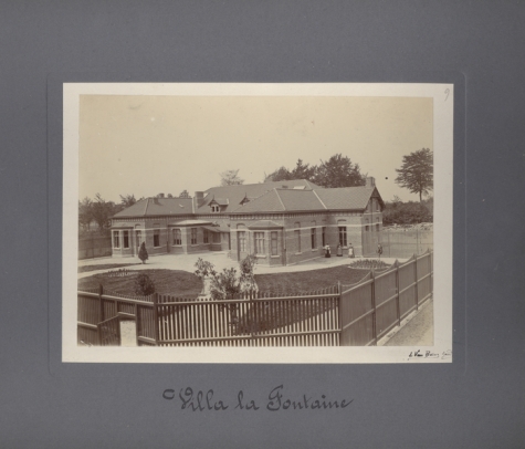 Villa La Fontaine, Caritasinstituut, Melle, 1910-1915