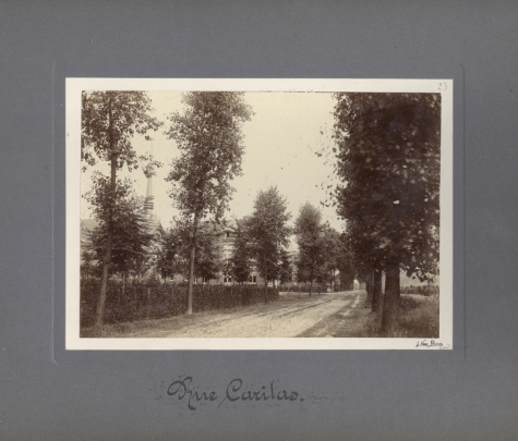 Caritasstraat, Caritasinstituut, Melle, 1910-1915