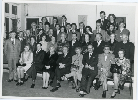Afscheid gemeenteraad Oosterzele, 1976
