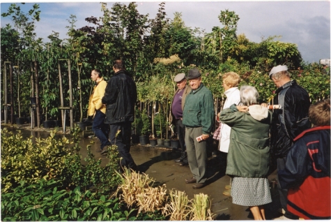 Opendeurdag boomkwekerij De Moor tijdens &#039;Op de Siertoer&#039;, Oosterzele, 2001
