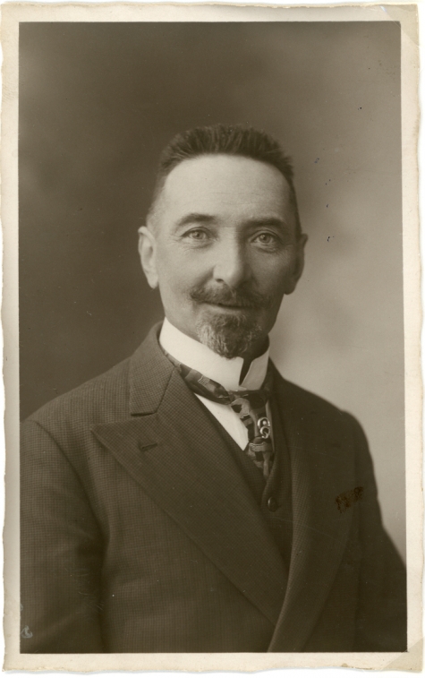 Portret Adolf Van Hecke, Zaffelare, jaren 1930
