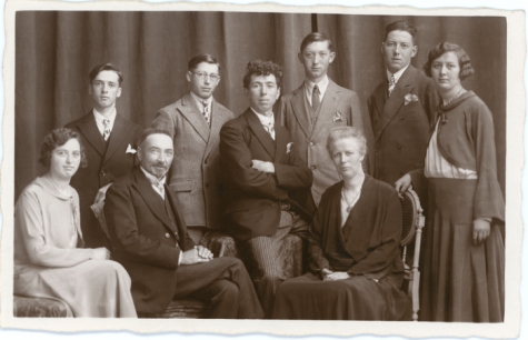 Familie Van Hecke - Van Peteghem, Zaffelare, 1930
