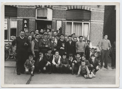 Koningschieting, Café &#039;t Paviljoen, Moortsele, 1956
