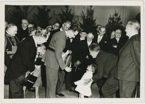 Koning Boudewijn op Gentse Floraliën, Gent, 1960