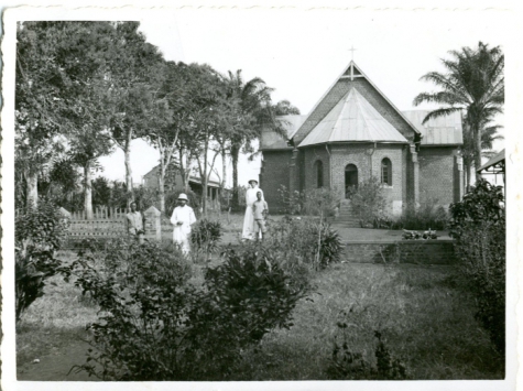 Pater Alfons Mabilde, Kimpagu Belgisch-Congo, ca. 1950-1960