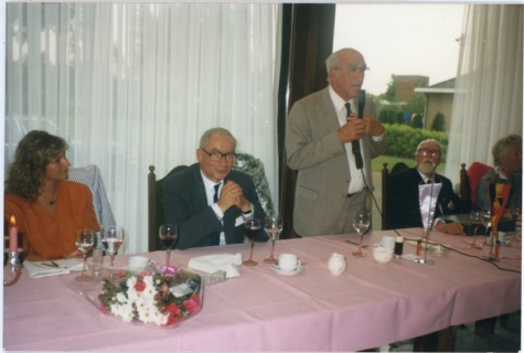 Toespraak Burgemeester Jean De Schryver voor de Vereniging van Oorlogsinvaliden, Zaffelare, juni 1988
