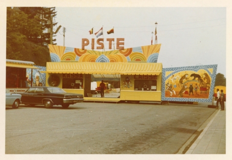 De kassa van Circus Piste