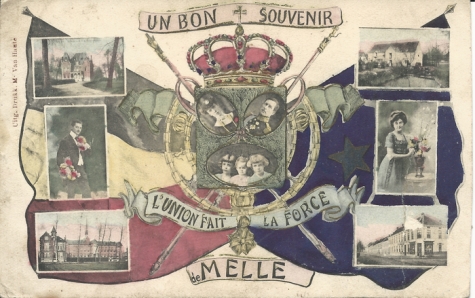 UN BON SOUVENIR DE MELLE - L'UNION FAIT LA FORCE