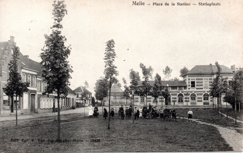 Melle - Place de la station - Statieplaats