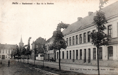 Melle - Statiestraat - Rue de la Station
