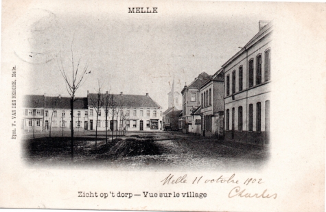 MELLE / Zicht op 't dorp - Vue sur le village