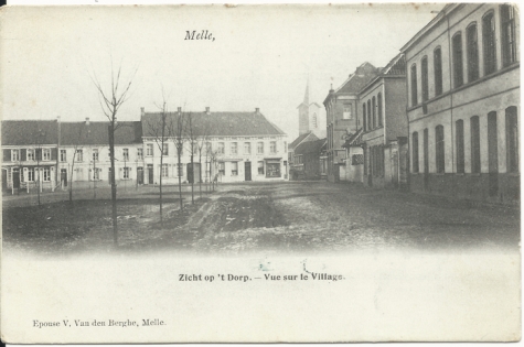 Melle / Zicht op 't Dorp - Vue sur le Village