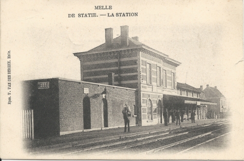 MELLE / DE STATIE - LA STATION