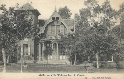 Melle - Villa Wel tevreden. A. Cassiers