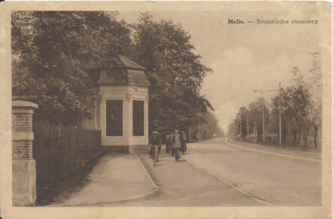 Melle. - Brusselsche steenweg