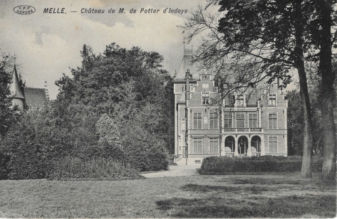 MELLE. - Chateau de Mr de Potter d'Indoye