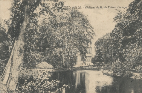 MELLE. - Château de M. de Potter d'Indoye