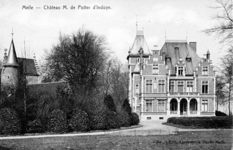 Melle - Château M. de Potter d'Indoye.