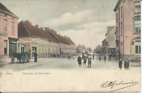 Melle. Chaussée de Bruxelles