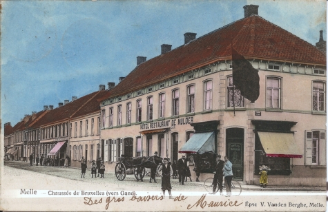 Melle - Chaussée de Bruxelles (vers Gand)