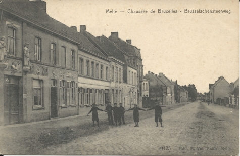 Melle - Chaussée de Bruxelles - Brusselschensteenweg