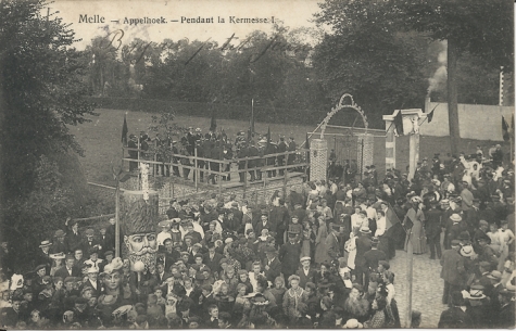 Melle - Appelhoek - Pendant la Kermesse I