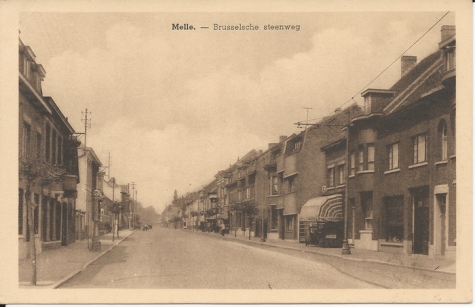 Melle. - Brusselsche Steenweg