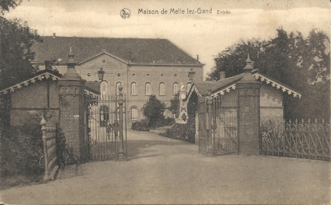 Maison de Melle-lez-Gand Entrée.