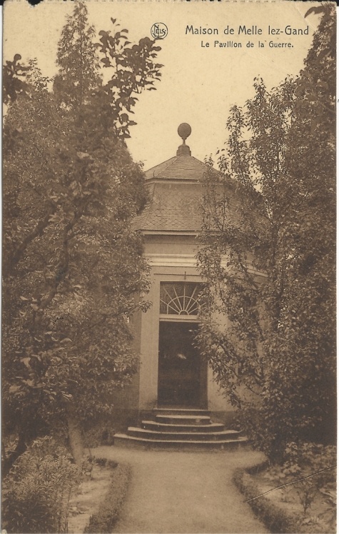Maison de Melle-lez-Gand. - Le Pavillon de la Guerre