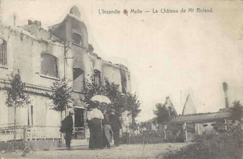 L'Incendie de Melle - Le Château de Mr. Roland