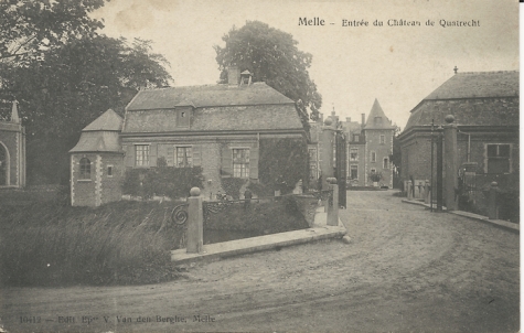 Melle - Entrée du Château de Quatrecht