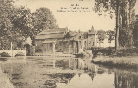 MELLE. / Kasteel Graaf de Bueren / Château du Comte de Bueren