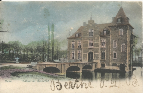 Melle. Château de Quatrecht
