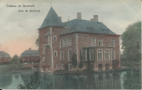 Château de Quatrecht / (vue de derrière).