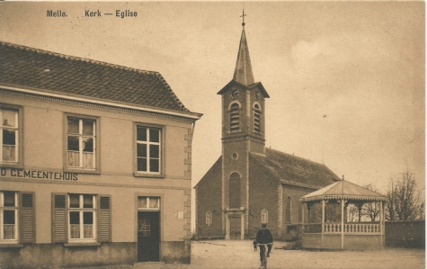 Melle. Kerk. - Eglise