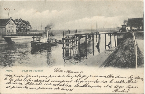 Melle. Pont de l'Escaut
