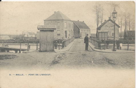 9. - MELLE. - PONT DE L'ESCAUT