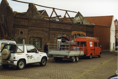 Verbouwingen aan &#039;t Werkhuis, Merelbeke, 1999