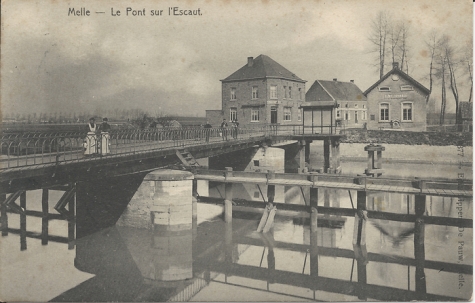 Melle - Le Pont sur l'Escaut.