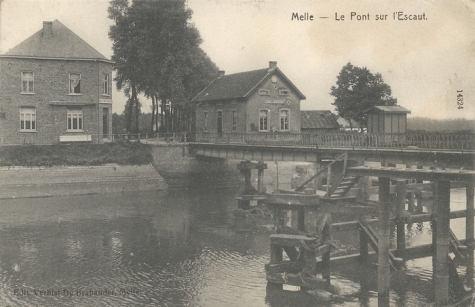 Melle - Le Pont sur l'Escaut.